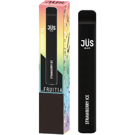 Fruitia JUS Disposable Bar - Grape Ice - Vapesdirect