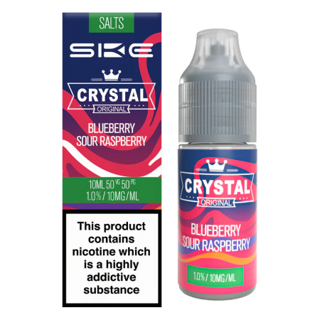 SKE Crystal Nic Salt Blue Sour Raspberry - Vapesdirect
