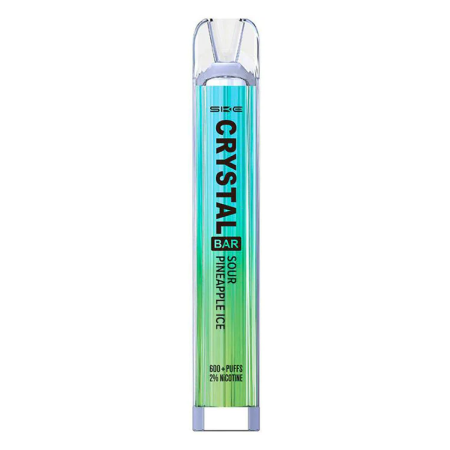 SKE Crystal Disposable Vape Bar - Sour Pineapple Ice - Vapesdirect