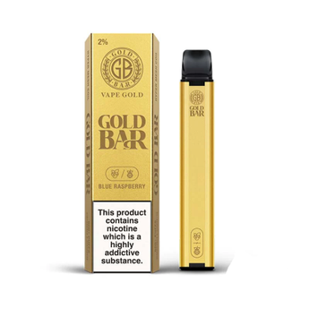 Gold Bar Disposable Vape - Blue Raspberry