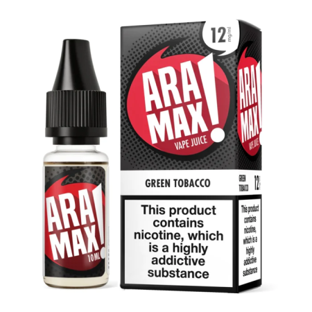 Aramax Eliquid 10ml - Green Tobacco