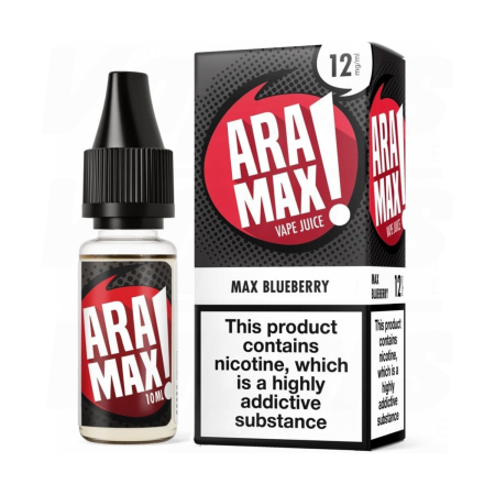 Aramax Eliquid 10ml - Max Blueberry - Vapesdirect