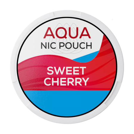 Aqua Nicotine Pouches - Sweet Cherry - Vapesdirect