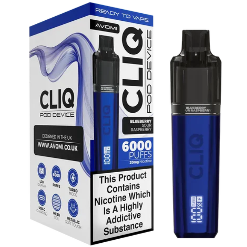 Avomi Cliq Starter Kit £8.99 each - Vapesdirect