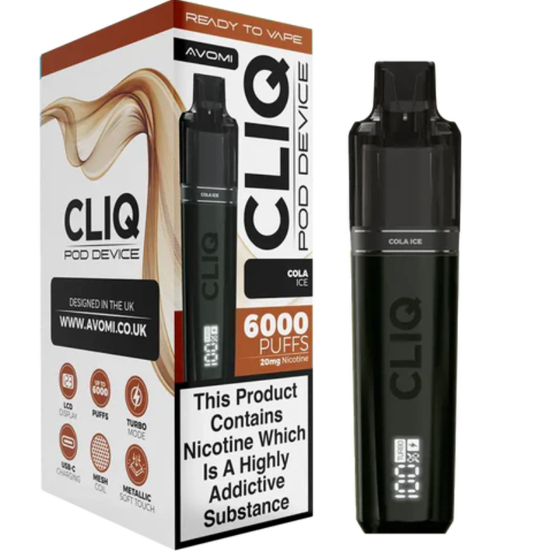Avomi Cliq Starter Kit £8.99 each - Vapesdirect