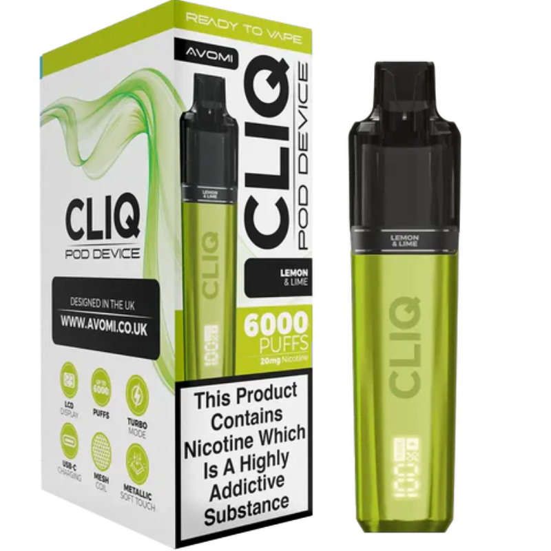 Avomi Cliq Starter Kit £8.99 each - Vapesdirect