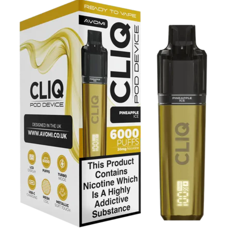 Avomi Cliq Starter Kit £8.99 each - Vapesdirect