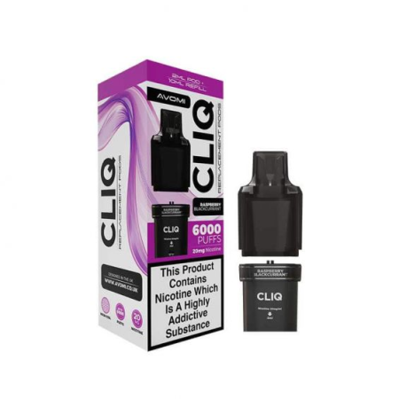 Avomi Cliq Prefilled Pod and Refill - Vapesdirect
