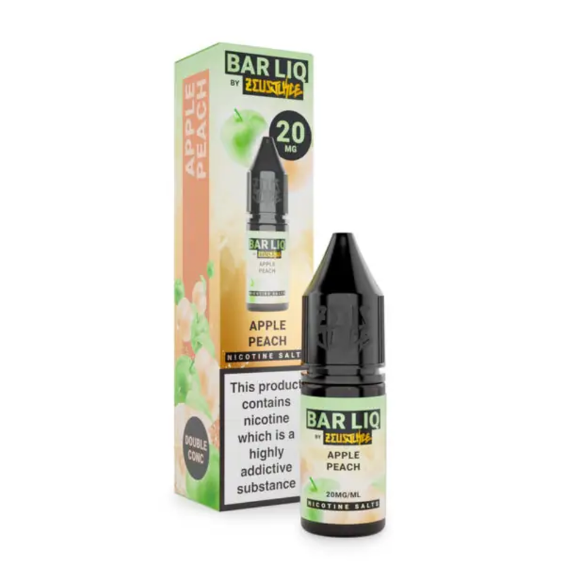 Zeus Juice Bar LIQ Salts Apple Peach 10ml Nic Salt