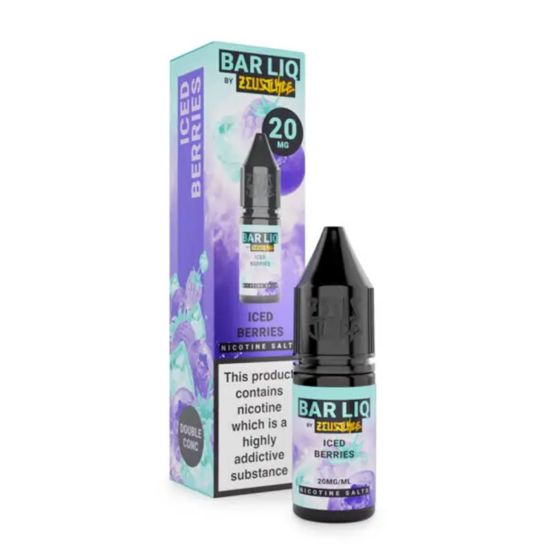 Zeus Juice Bar LIQ Salts Iced Berries 10ml Nic Salt