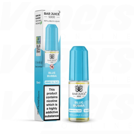 Bar Juice 5000 Blue Bubba Nic Salt 10ml - Vapesdirect