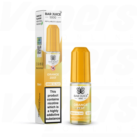 Bar Juice 5000 Orange Zest Nic Salt 10ml - Vapesdirect