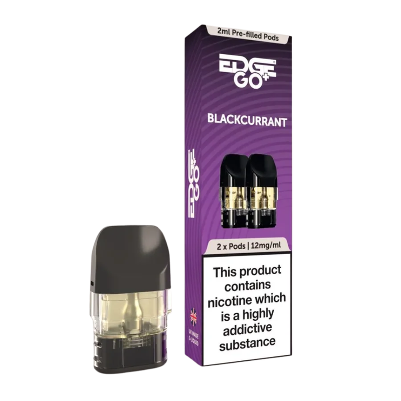 EDGE GO+ Blackcurrant Prefilled Pods 2 Pack