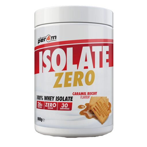 Per4m Isolate Protein Caramel Biscuit 900g - Vapesdirect