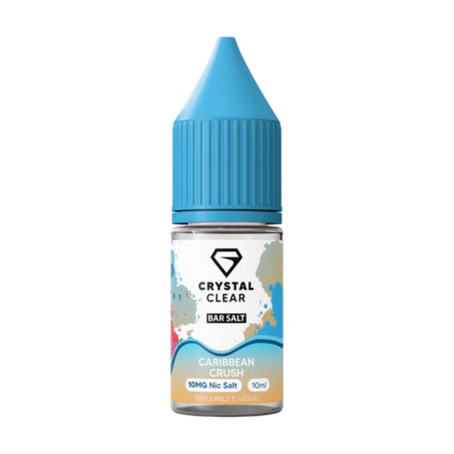 Crystal Clear Caribbean Crush Bar Nic Salt E-Liquid 10ml - Vapesdirect