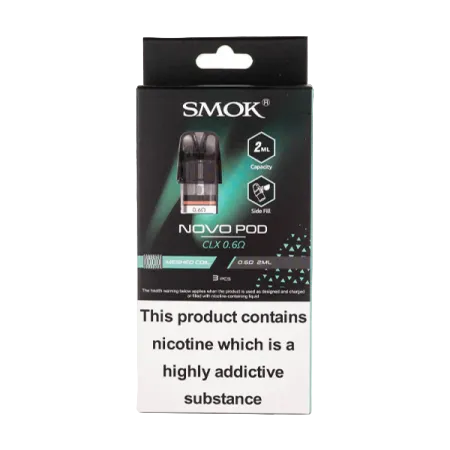 Smok Novo CLX Replacement Pods 2ml