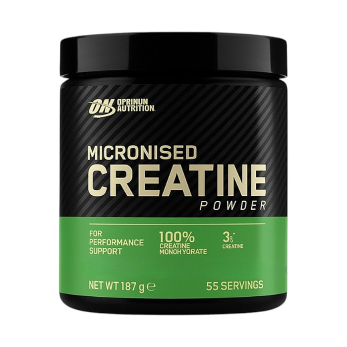 Optimum Nutrition Micronised Creatine Powder 187g (Unflavoured)