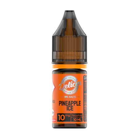 Deliciu Nic Salts - Pineapple Ice - Vapesdirect