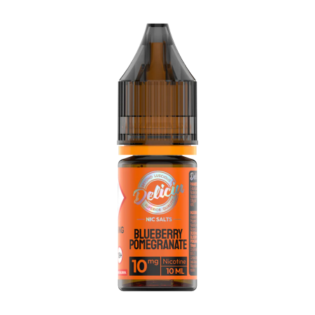 Deliciu Nic Salts - Blueberry Pomegranate - Vapesdirect