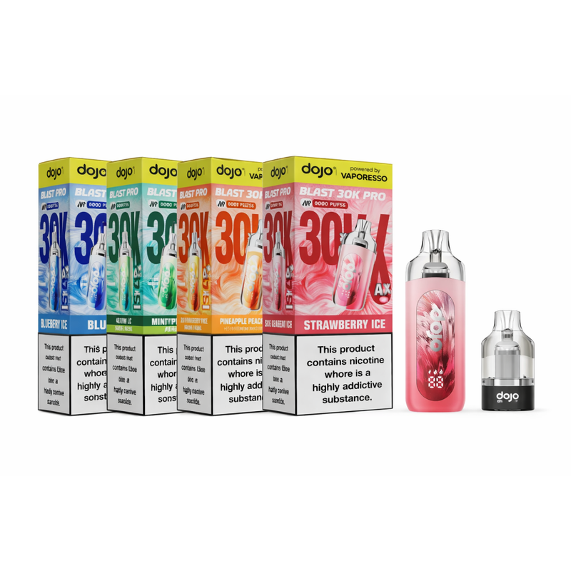 Vaporesso Dojo Blast 30K Pro Prefilled Pod Kit - Vapesdirect