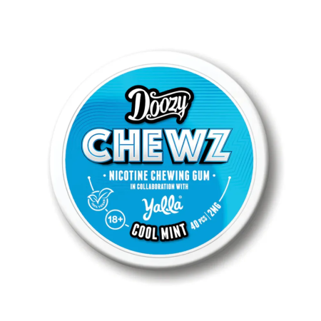 Doozy Chewz Nicotine Gum - Cool Mint - Vapesdirect