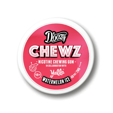 Doozy Chewz Nicotine Gum - Watermelon Ice - Vapesdirect
