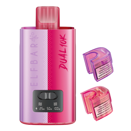 Elfbar Dual 10K Prefilled Vape Kit - Vapesdirect