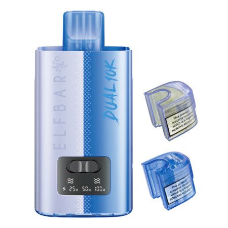 Elfbar Dual 10K Prefilled Vape Kit - Vapesdirect