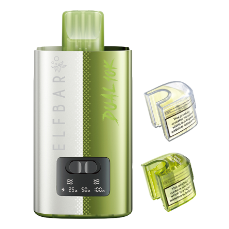 Elfbar Dual 10K Prefilled Vape Kit - Vapesdirect
