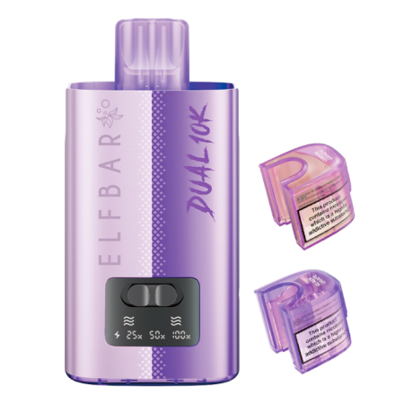 Elfbar Dual 10K Prefilled Vape Kit - Vapesdirect