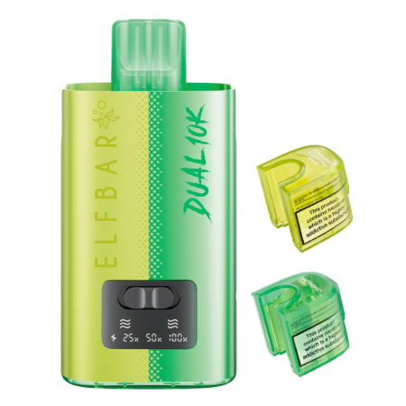 Elfbar Dual 10K Prefilled Vape Kit - Vapesdirect