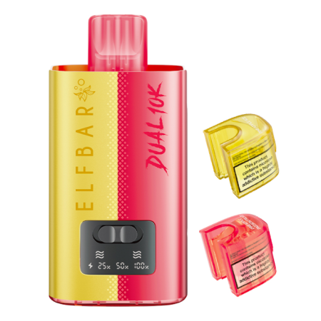 Elfbar Dual 10K Prefilled Vape Kit - Vapesdirect