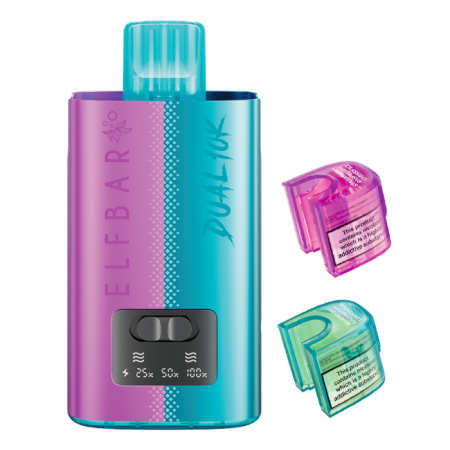 Elfbar Dual 10K Prefilled Vape Kit - Vapesdirect