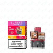 Elf Bar Dual 10K Prefilled Pods + Refill Containers – Dual Flavours - Vapesdirect