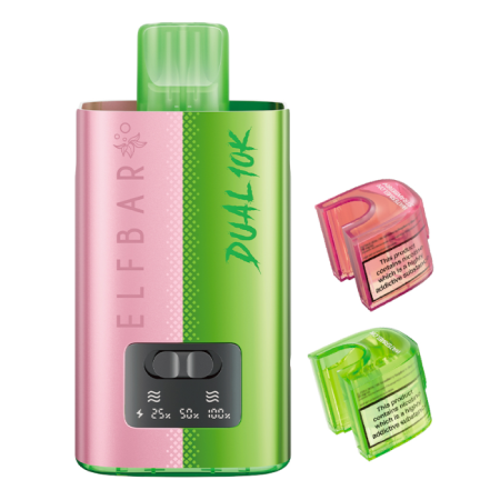 Elfbar Dual 10K Prefilled Vape Kit - Vapesdirect