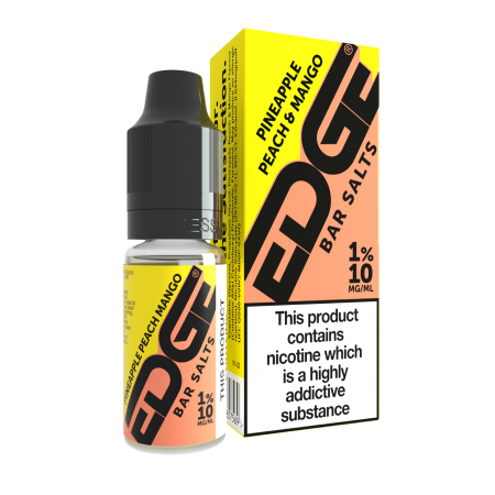 Edge Eliquid Bar Salts Pineapple Peach Mango 10ml - Vapesdirect