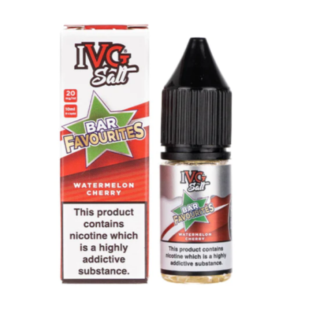 IVG 10ml Bar Favourites - Watermelon Cherry - Vapesdirect