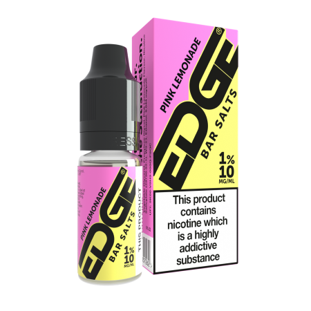 Edge Eliquid Bar Salts Pink Lemonade 10ml - Vapesdirect
