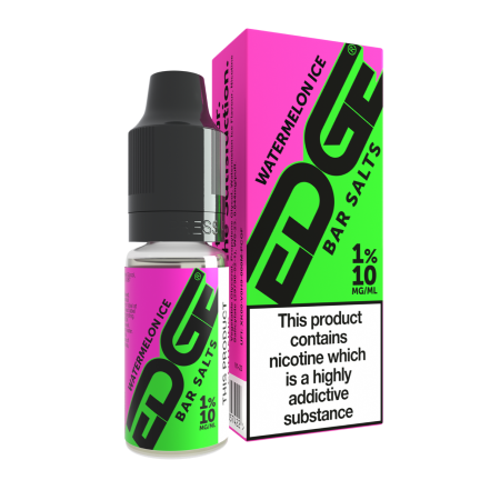 Edge Eliquid Bar Salts Watermelon Ice 10ml - Vapesdirect
