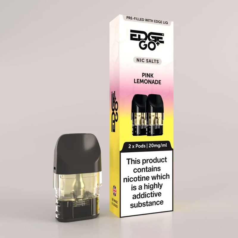 EDGE GO+ Pink Lemonade Prefilled Pods 2 Pack - Vapesdirect