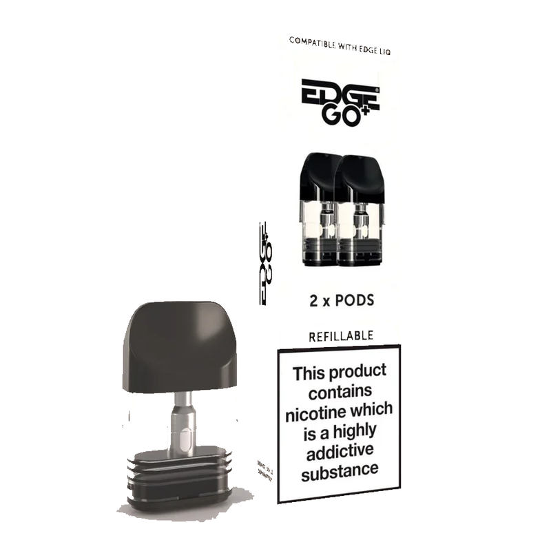 EDGE GO+ Refillable Pods 2 Pack - Vapesdirect