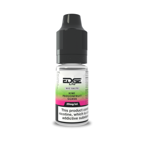 Kiwi Passionfruit Guava Nic Salt by Edge Liq 10ml E-Liquid - Vapesdirect