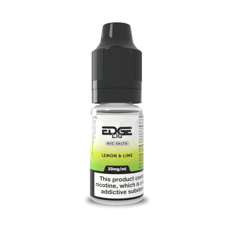 Lemon and Lime Nic Salt by Edge Liq 10ml E-Liquid - Vapesdirect