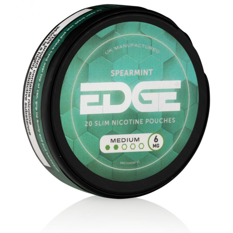 Edge Spearmint Nicotine Pouches - Vapesdirect