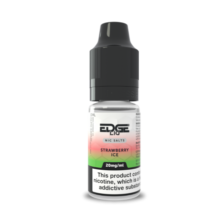 Strawberry Ice Nic Salt by Edge Liq 10ml E-Liquid - Vapesdirect