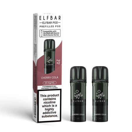 Elf Bar 600 Prefilled Replacement Pods - Vapesdirect