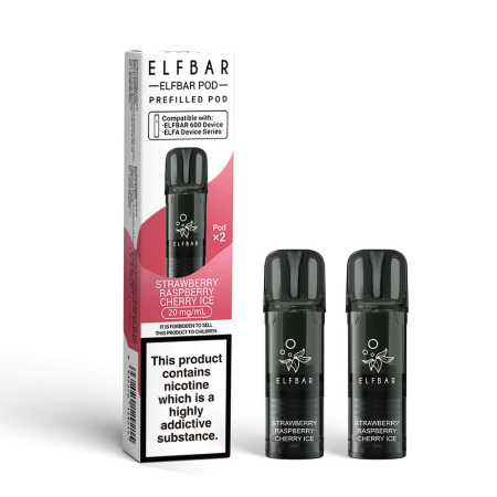 Elf Bar 600 Prefilled Replacement Pods - Vapesdirect