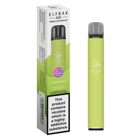 Elf Bar 600 Prefilled Pod Kit - Vapesdirect