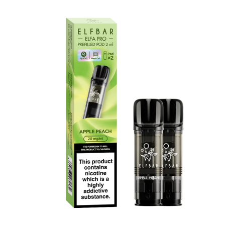 Elf Bar Elfa PRO Pods Apple Peach - Vapesdirect