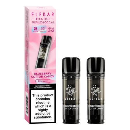 Elf Bar Elfa PRO Pods Blueberry Cloudd - Vapesdirect